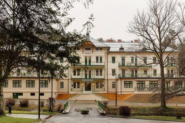 Obnova hotelu Dukla v Bardějovských lázních