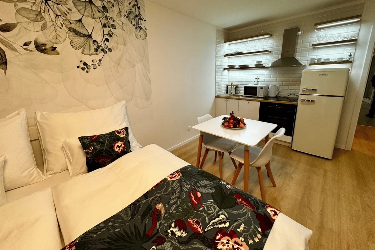 1 pokojový apartmán balkon