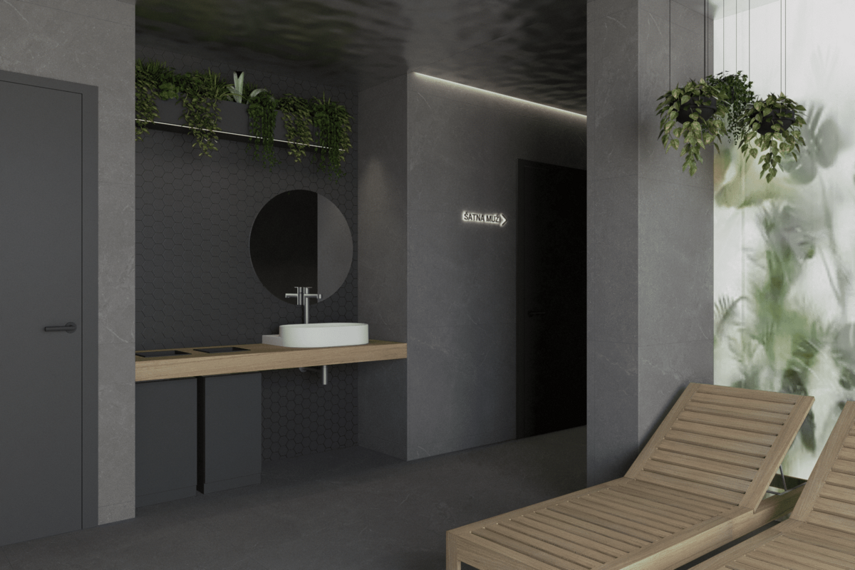 Rodinný wellness s koupalištěm - týden