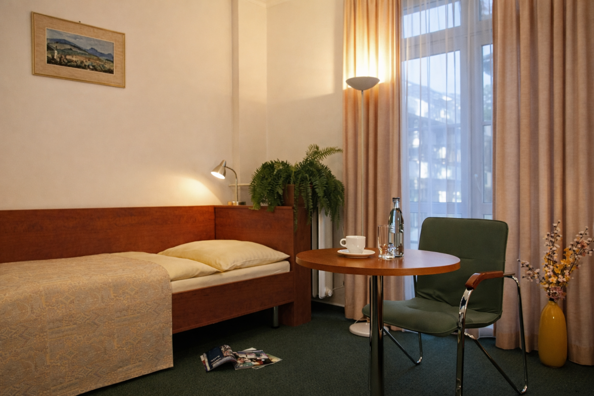 Jednolůžkový pokoj Komfort Plus