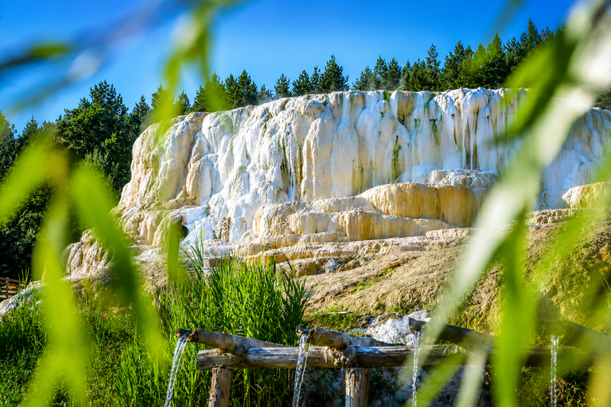 Maďarské Pamukkale v Egerszalóku