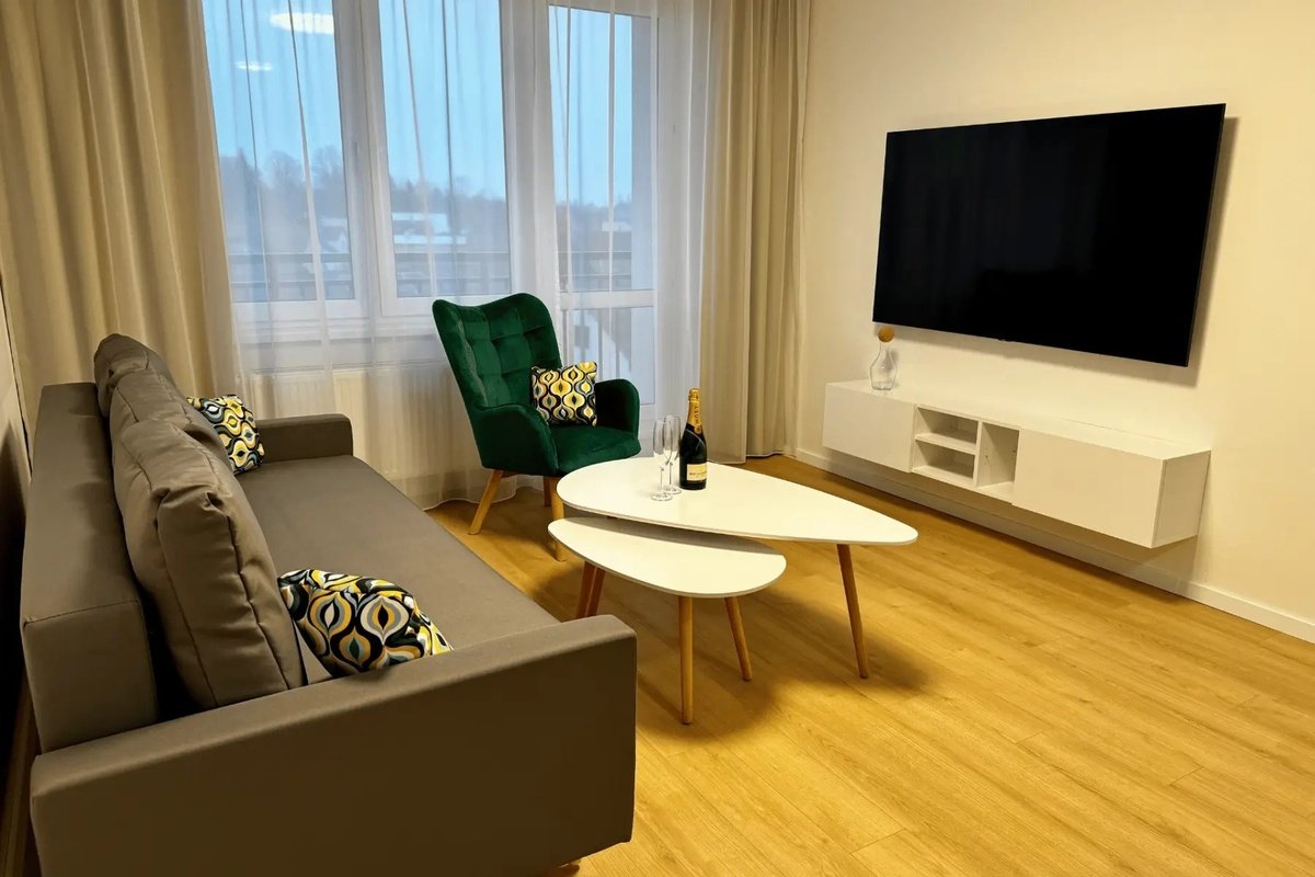 1,5 pokojový apartmán + balkon