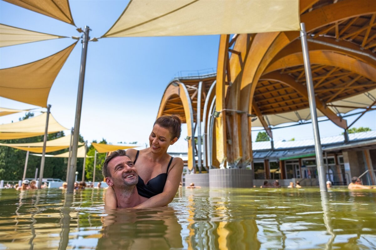 Extrémní síla vody v Bükfürdő