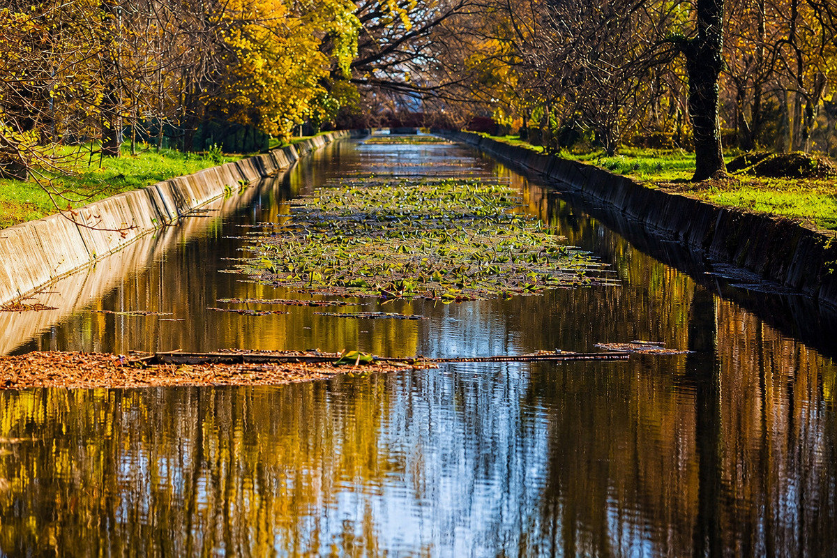 Panorama relax se vstupem do terálního jezera Hévíz