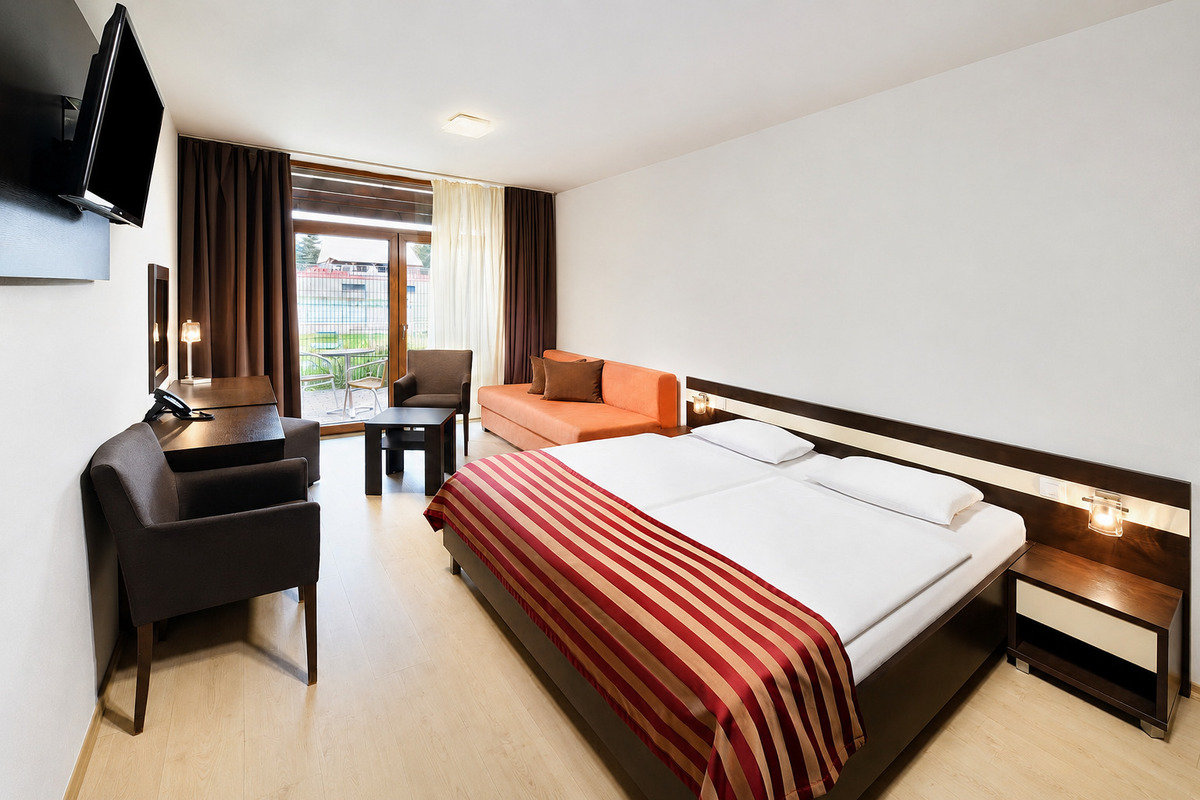 Studio Lux s balkonem nebo terasou
