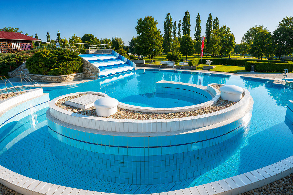 Krátký relax přes týden v lázních Tiszaújváros